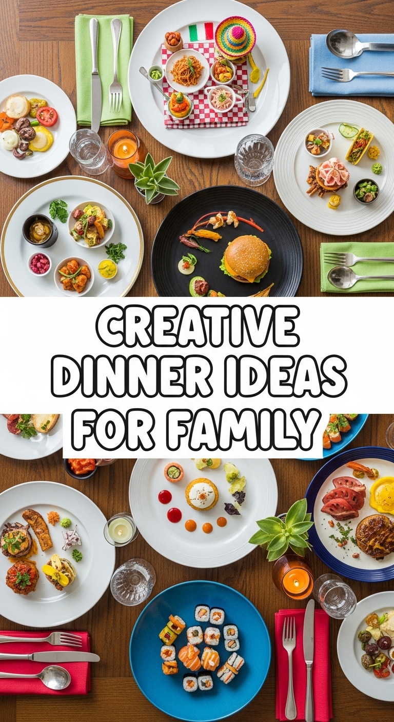 Creative Dinner Ideas For Family