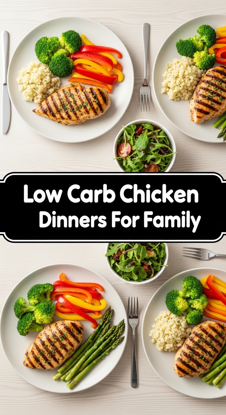 Low Carb Chicken Dinners For Family