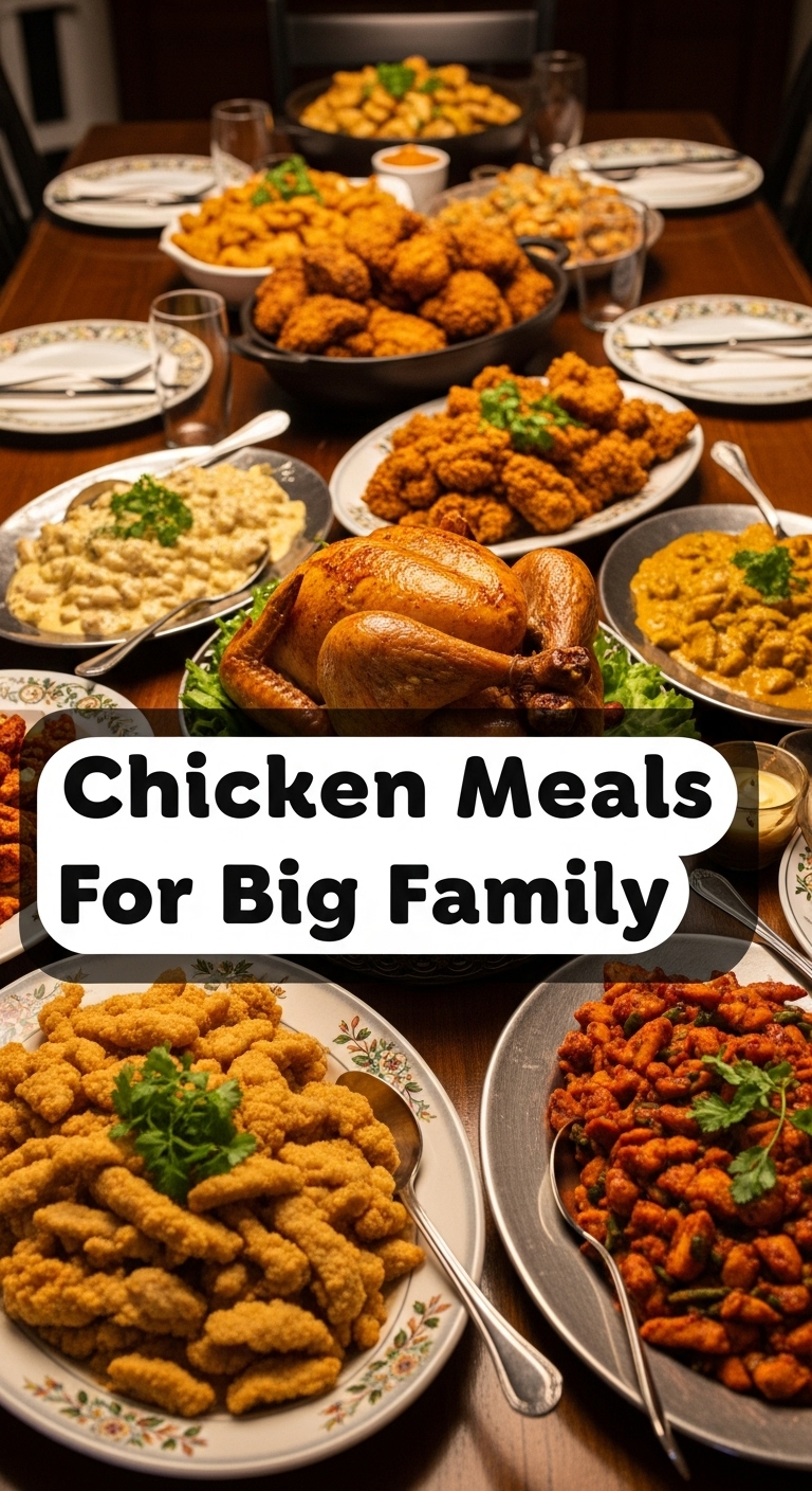 Chicken Meals For Big Family