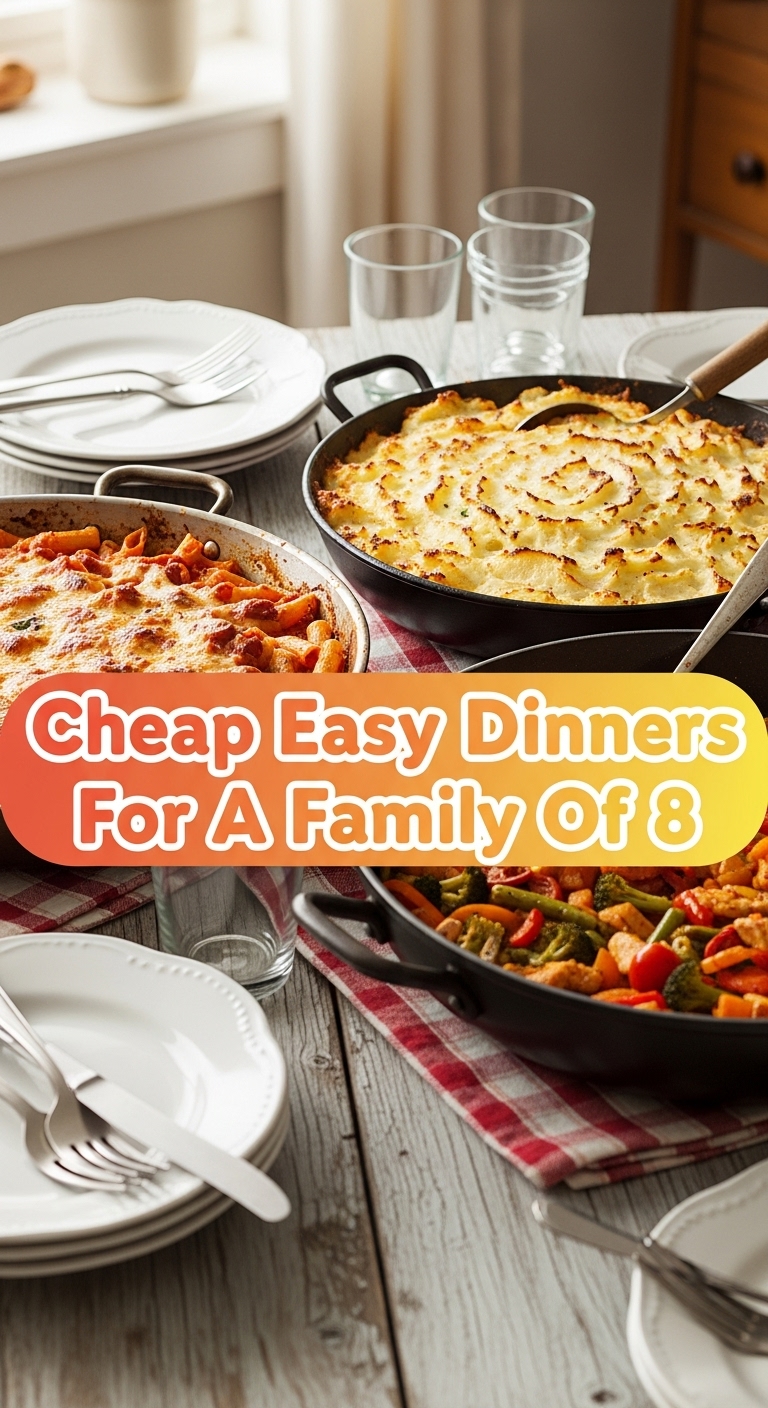 Cheap Easy Dinners For A Family Of 8