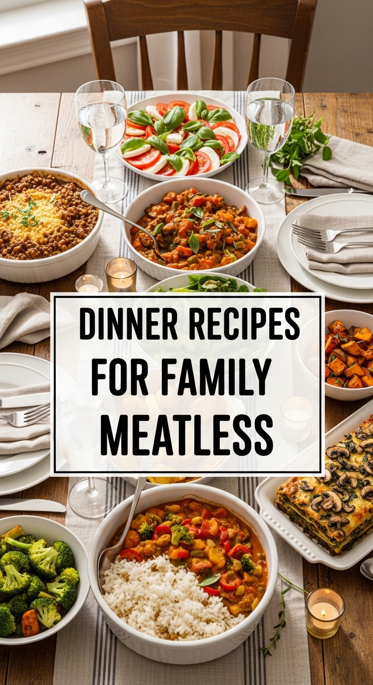 Dinner Recipes For Family Meatless
