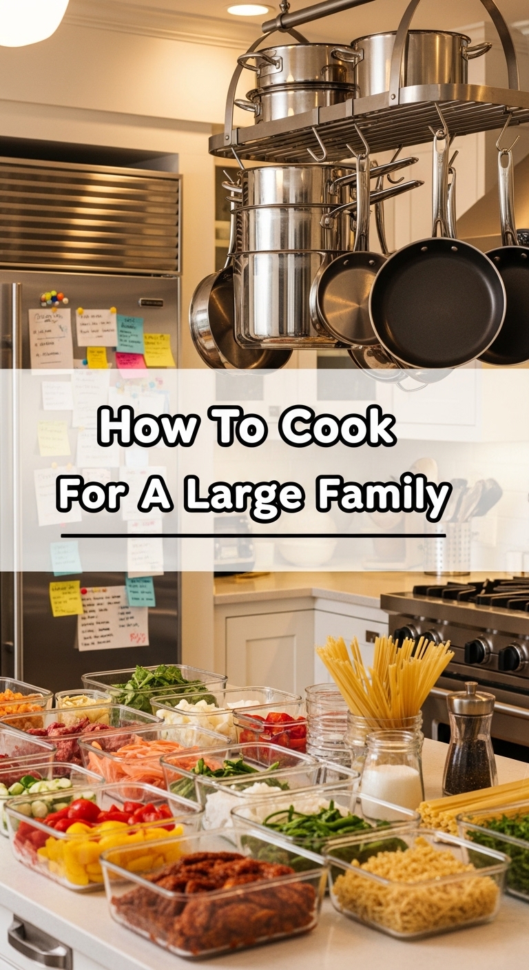 How To Cook For A Large Family