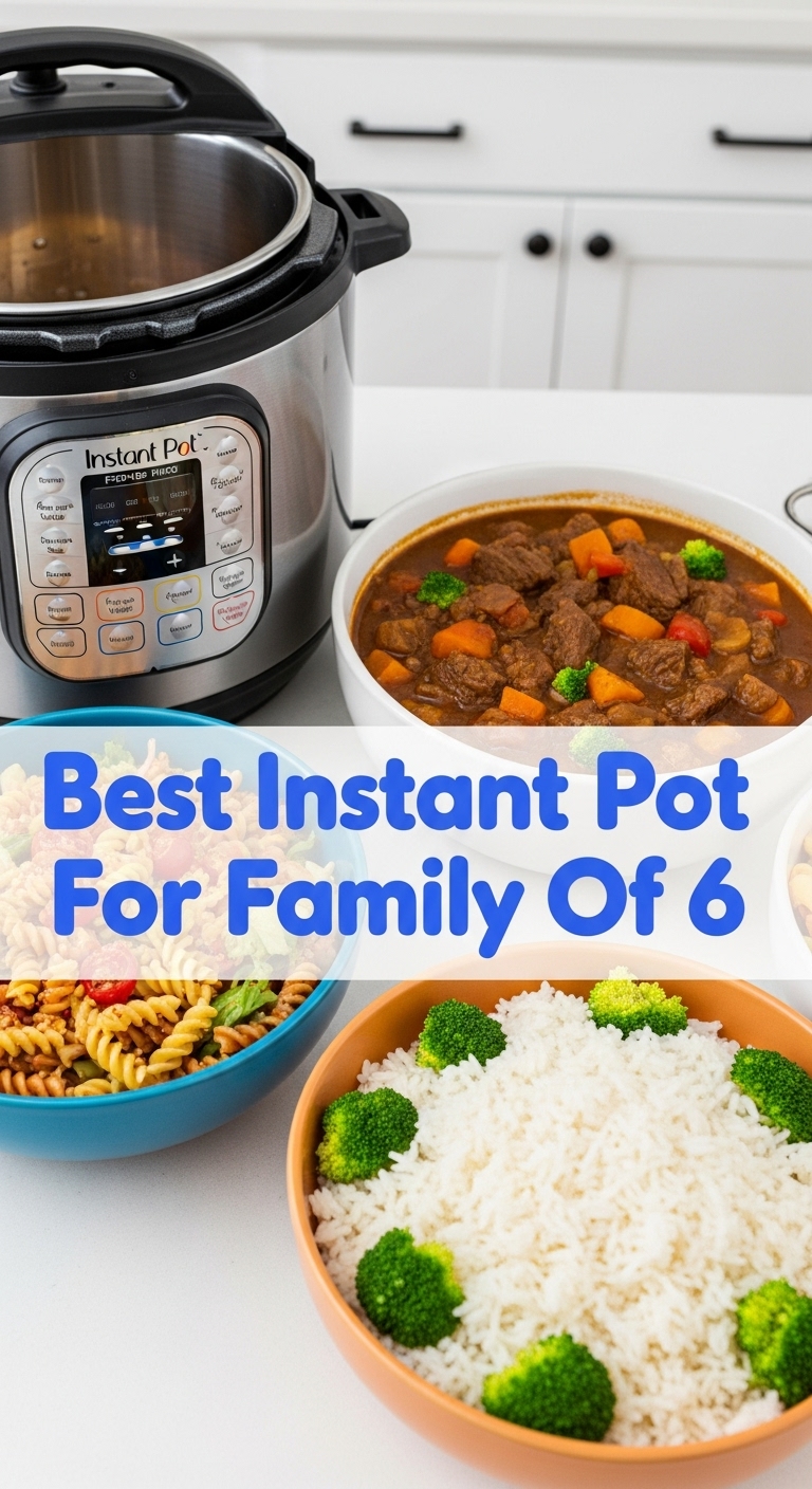 Best Instant Pot For Family Of 6