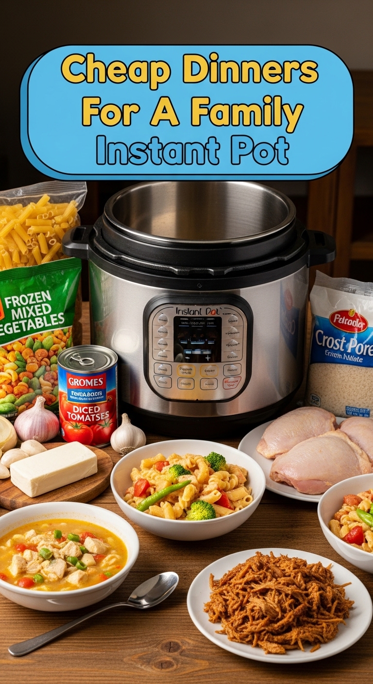 Cheap Dinners For A Family Instant Pot