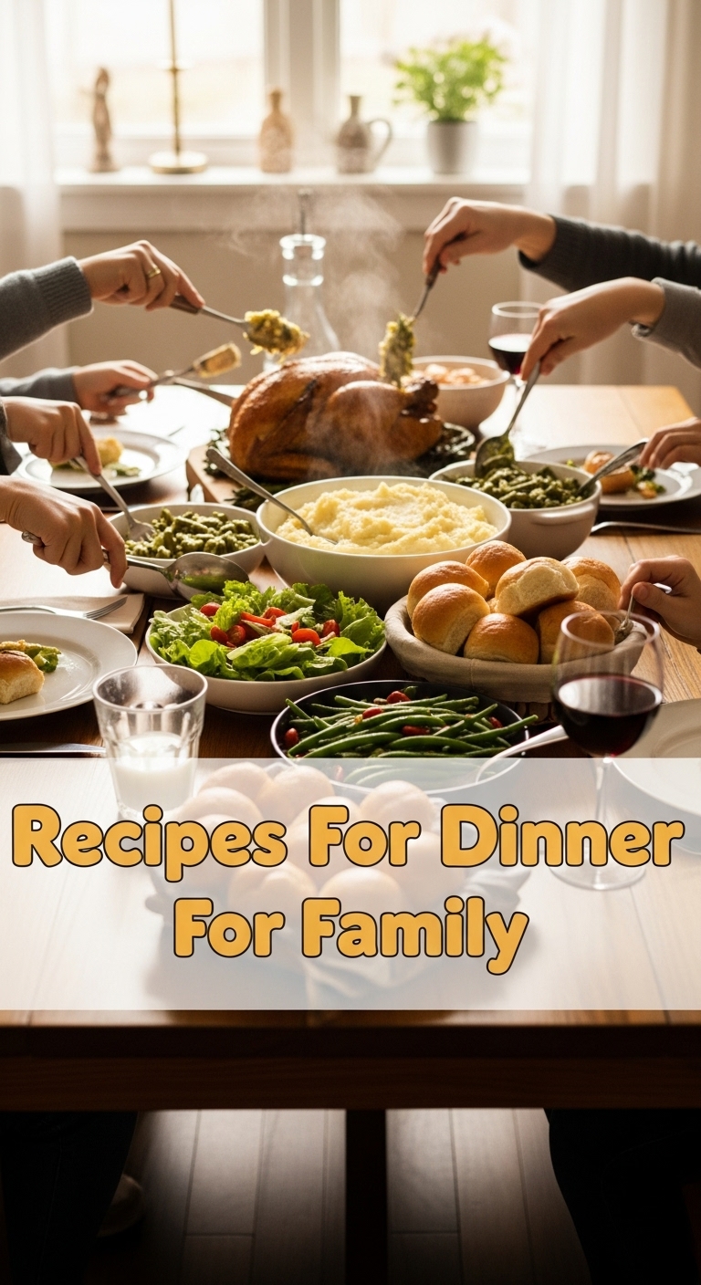 Recipes For Dinner For Family