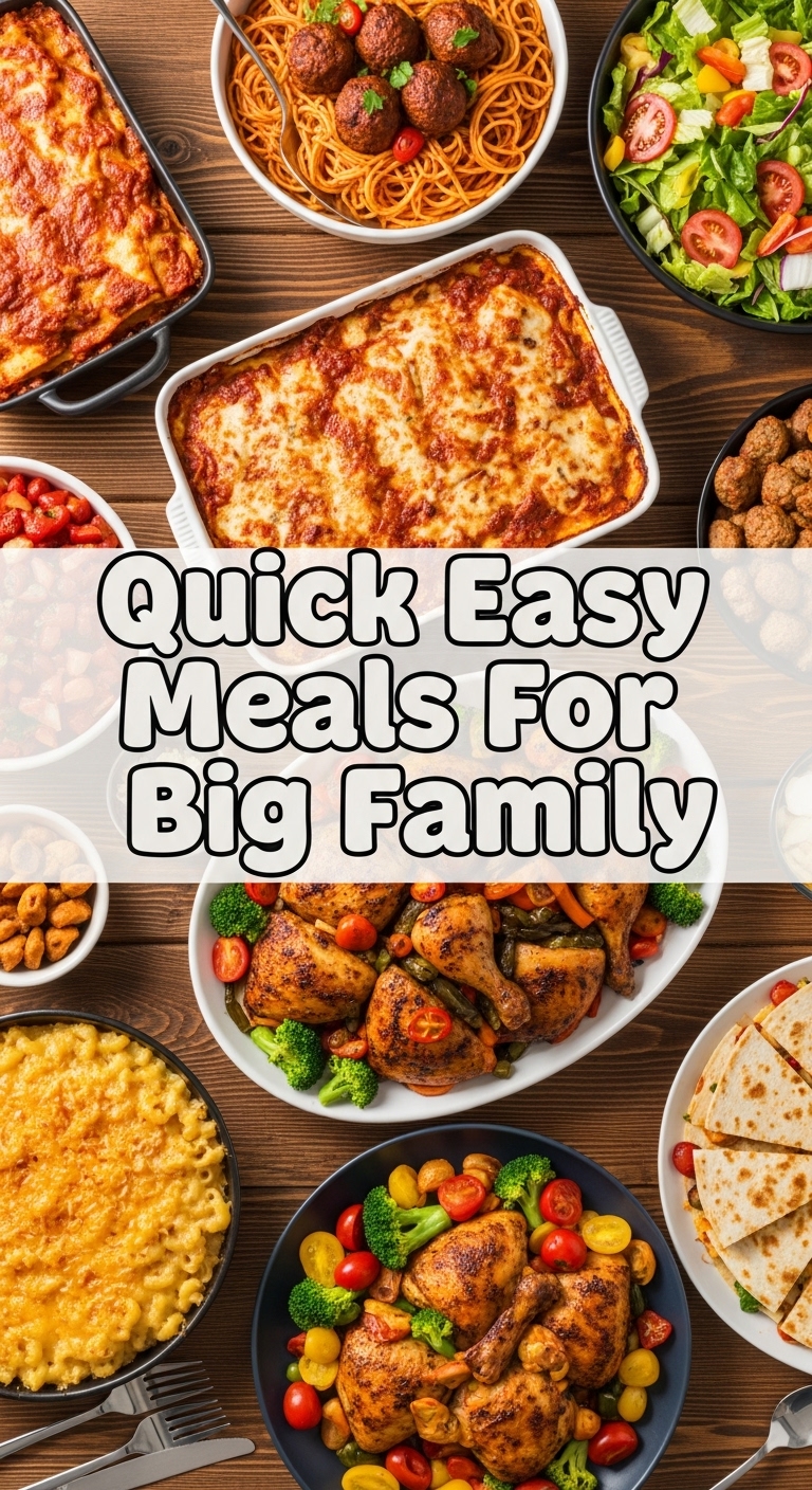Quick Easy Meals For Big Family