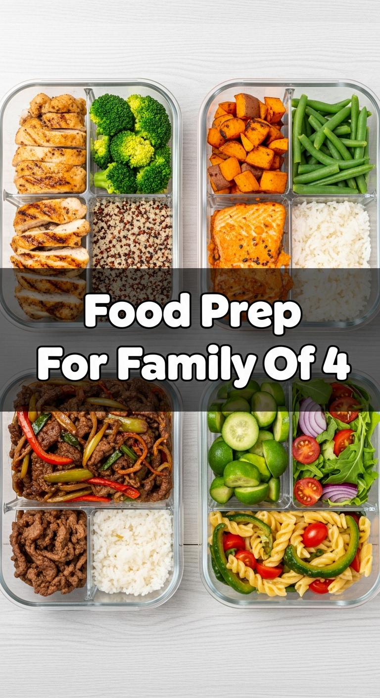 Food Prep For Family Of 4