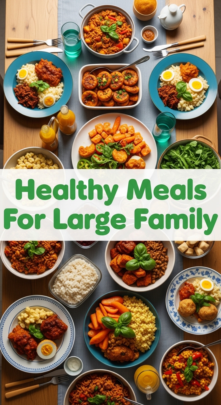 Healthy Meals For Large Family