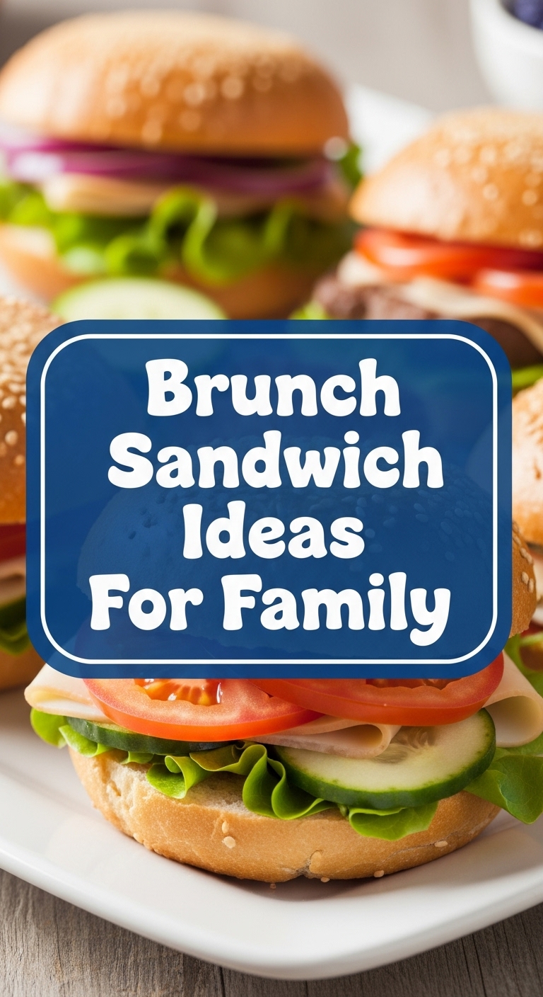 Brunch Sandwich Ideas For Family