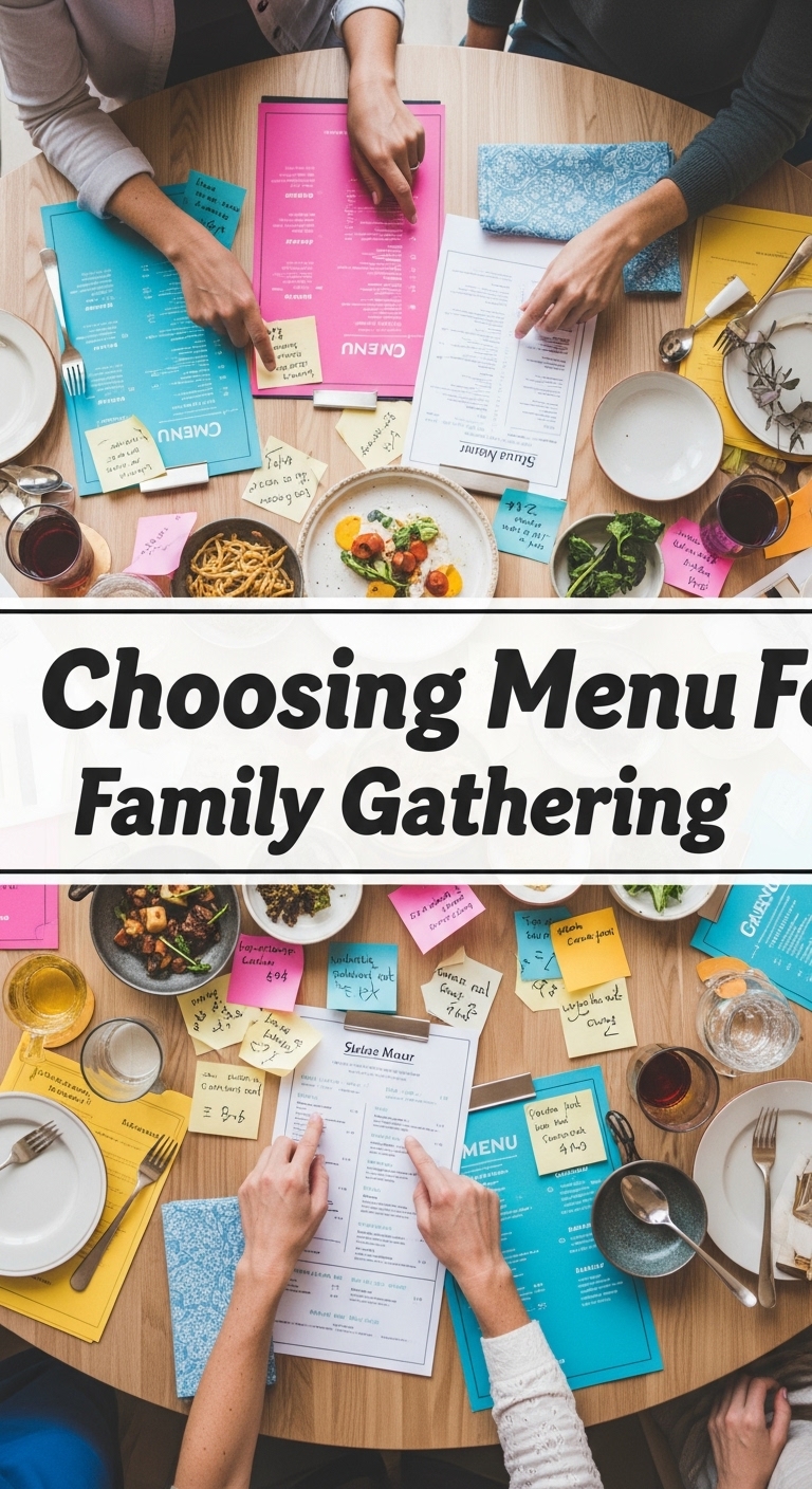 Choosing Menu For Family Gathering