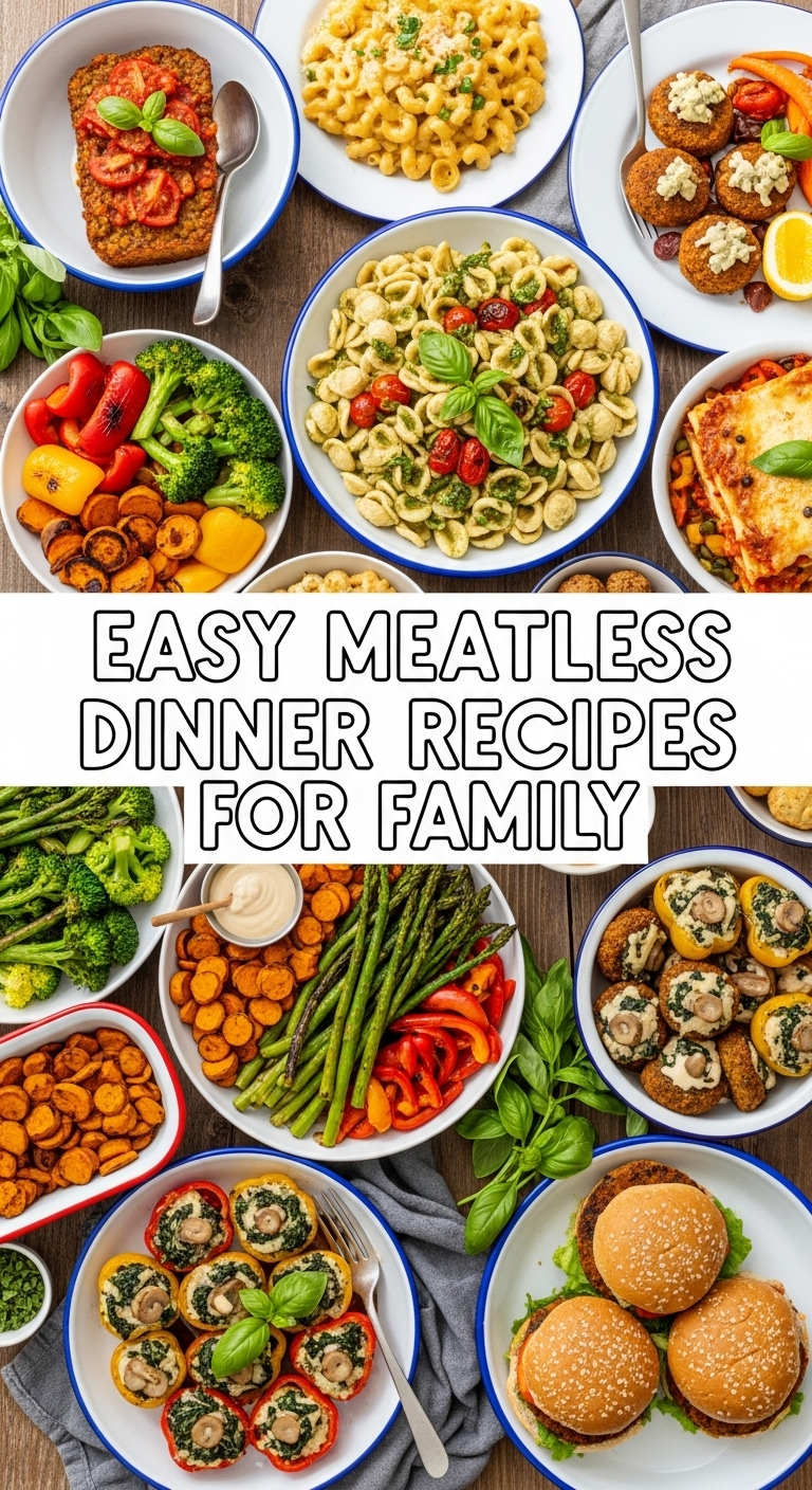 Easy Meatless Dinner Recipes For Family