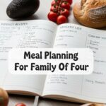 Meal Planning For Family Of Four