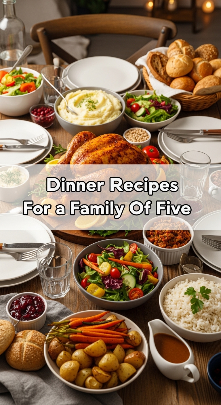 Dinner Recipes For Family Of Five