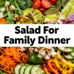 Salad For Family Dinner
