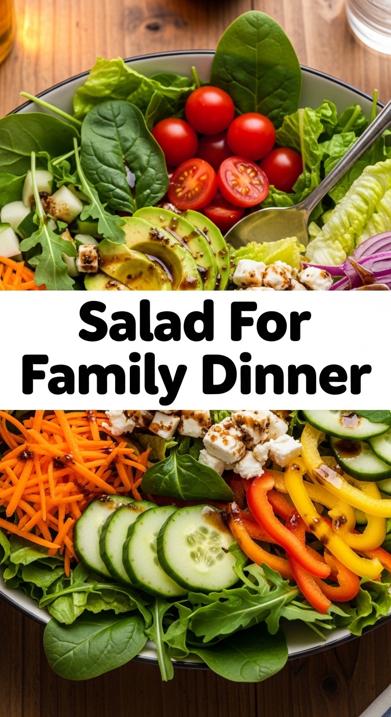Salad For Family Dinner