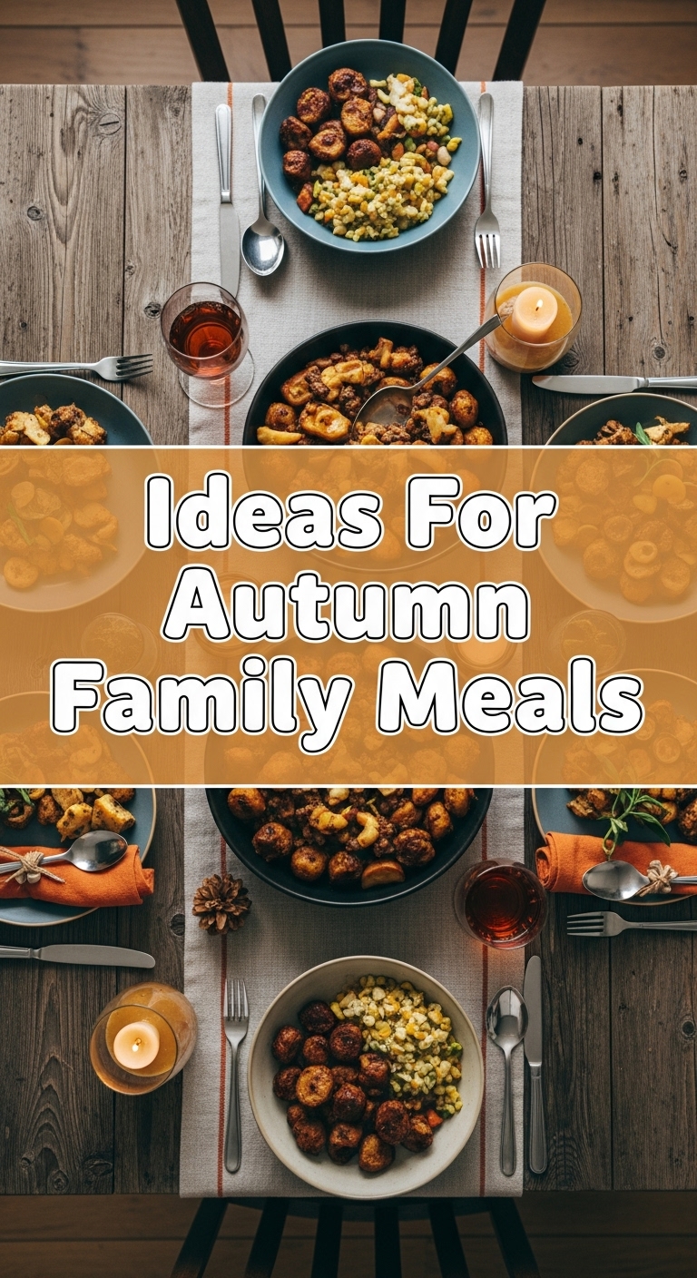 Ideas For Autumn Family Meals