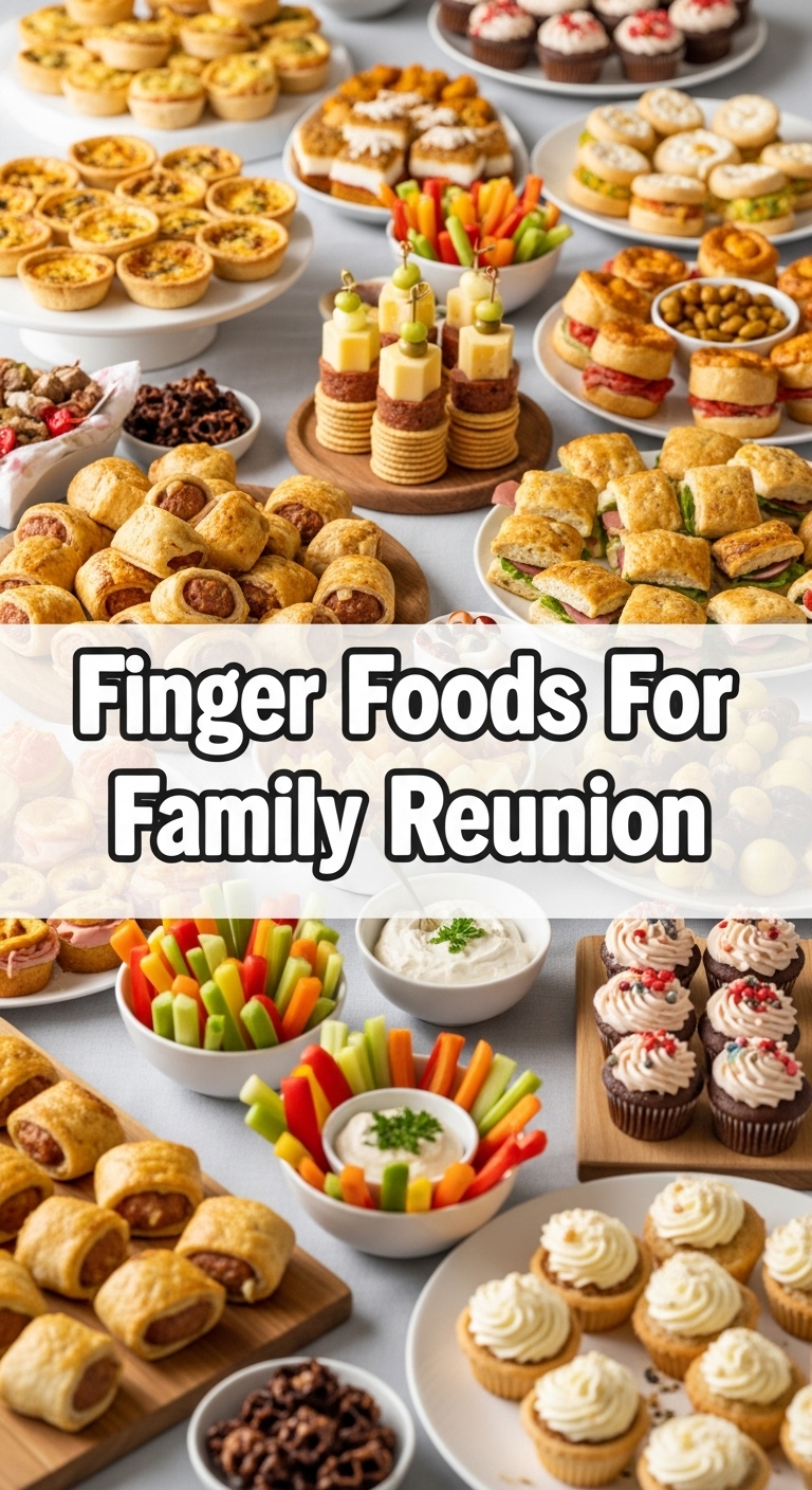 Finger Foods For Family Reunion