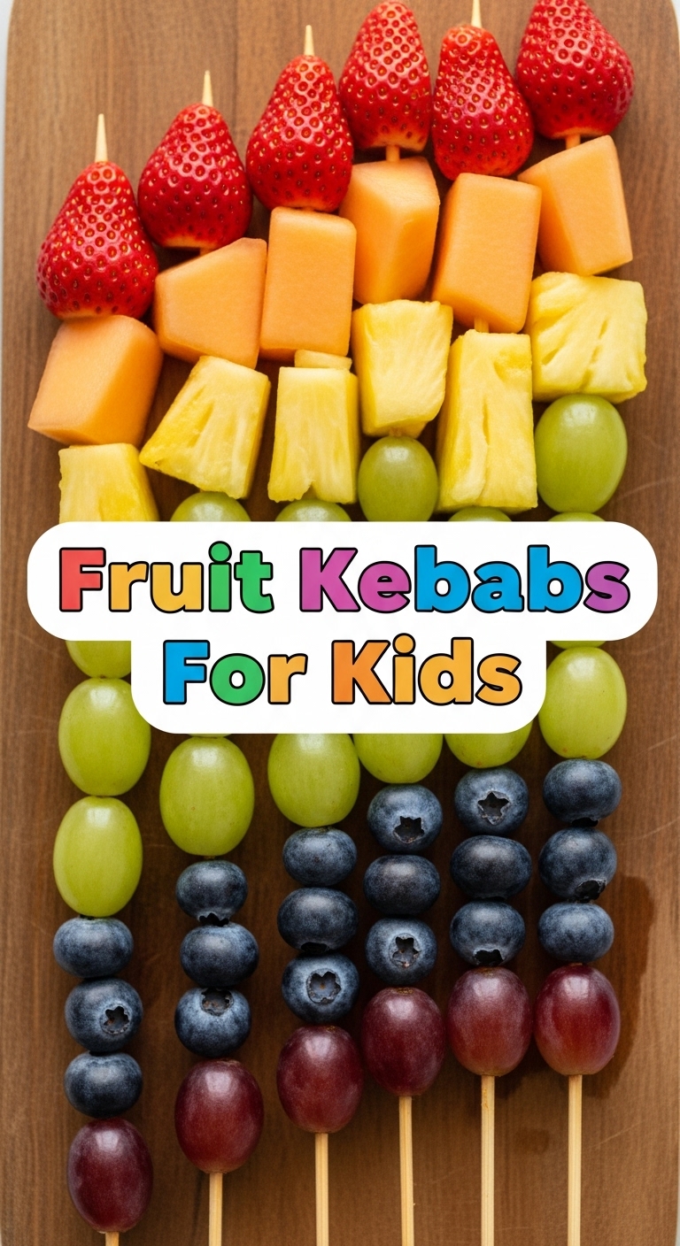 Fruit Kebabs For Kids