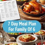 7 Day Meal Plan For Family Of 6