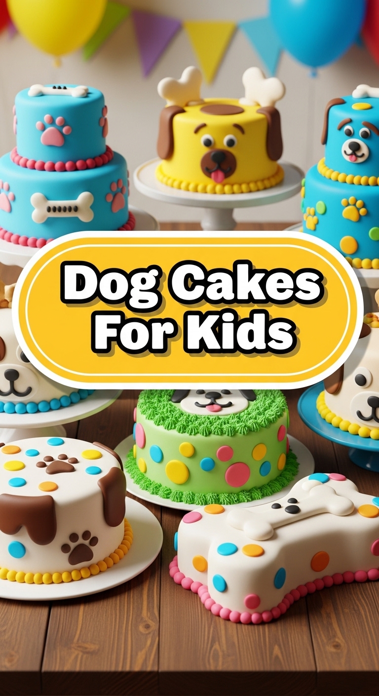 Dog Cakes For Kids