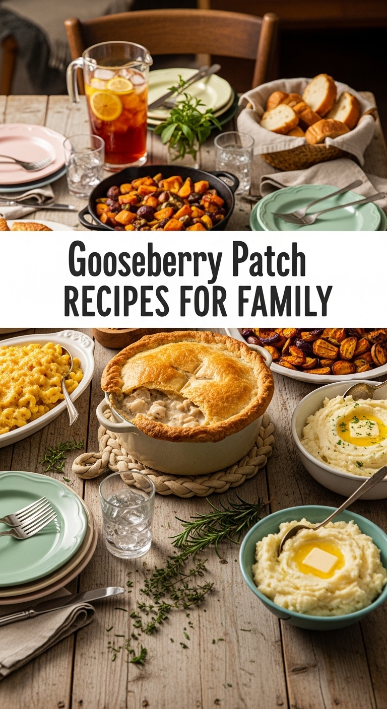 Gooseberry Patch Recipes For Family