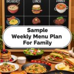 Sample Weekly Menu Plan For Family