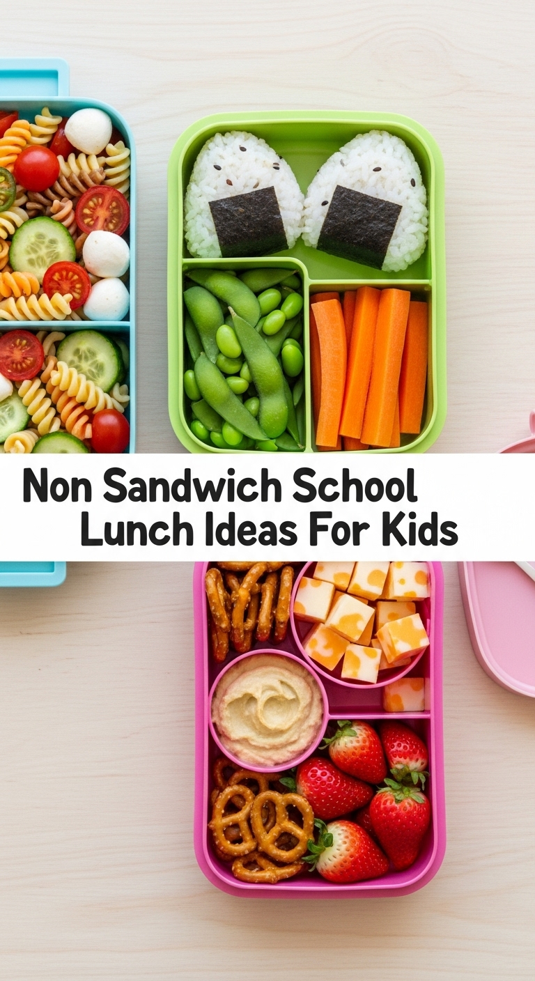 Non Sandwich School Lunch Ideas For Kids