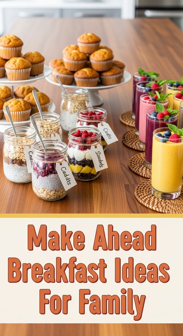 Make Ahead Breakfast Ideas For Family