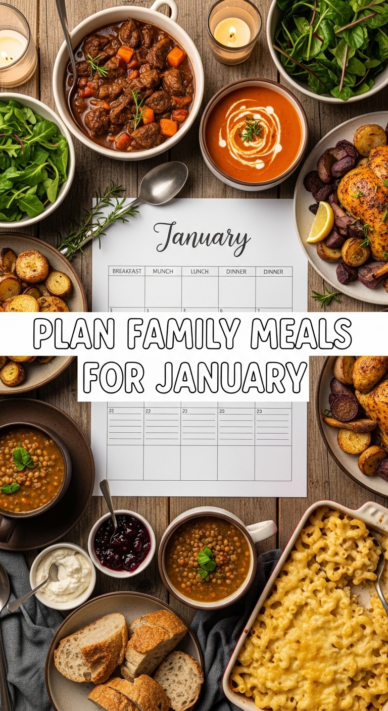 Plan Family Meals For January
