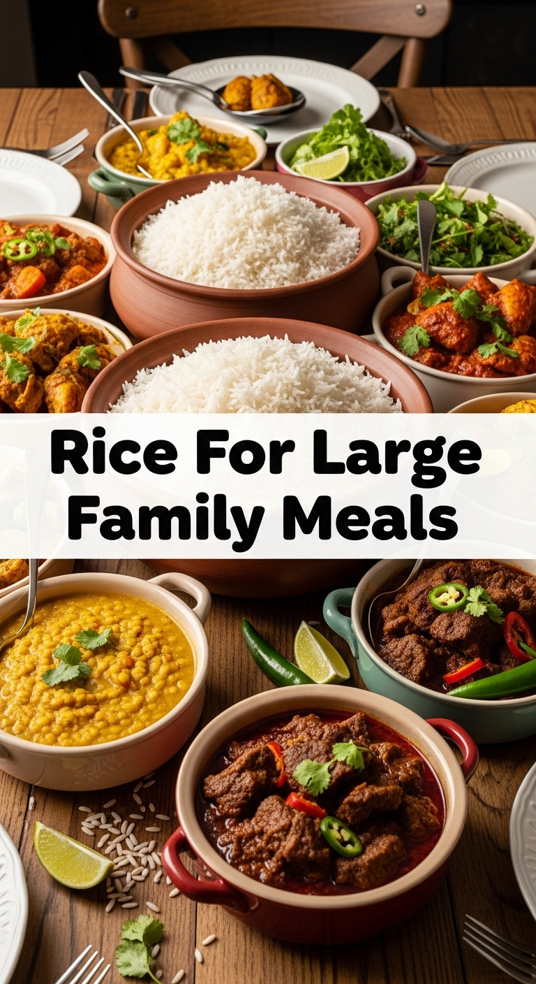 Rice For Large Family Meals
