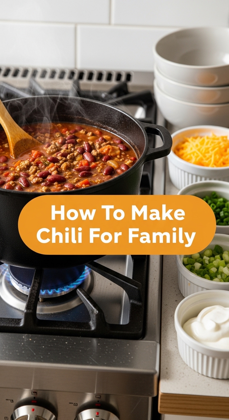 How To Make Chili For Family