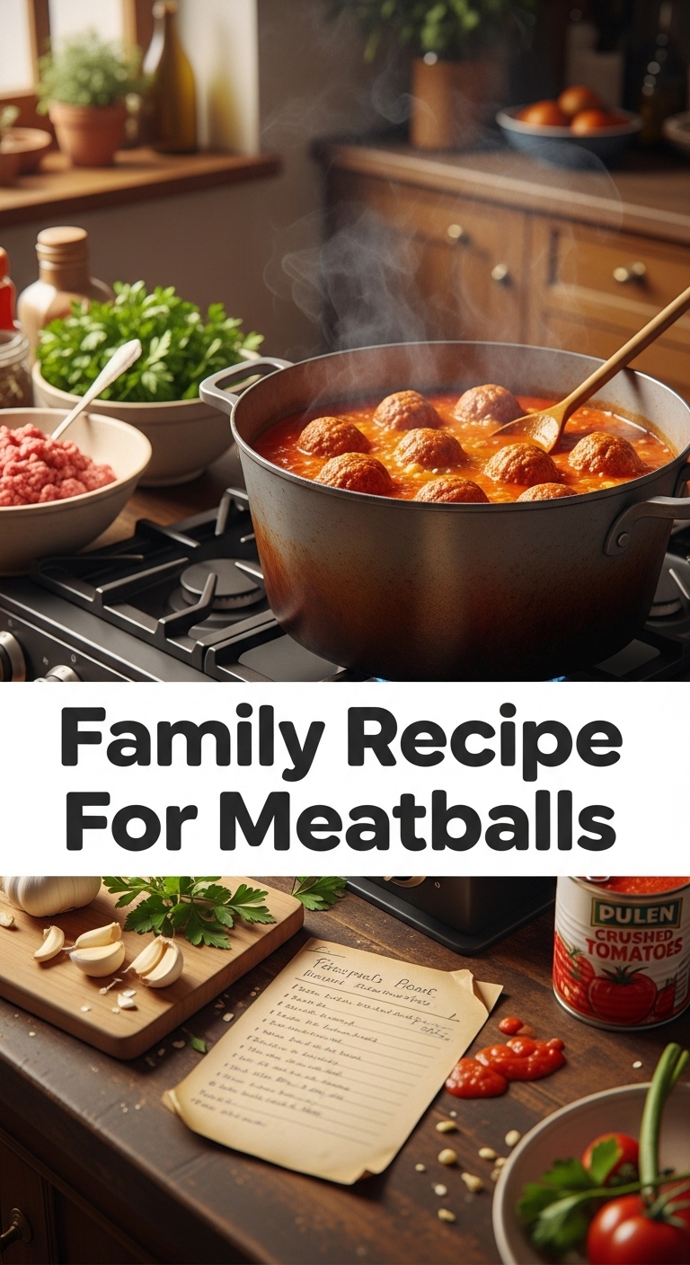Family Recipe For Meatballs