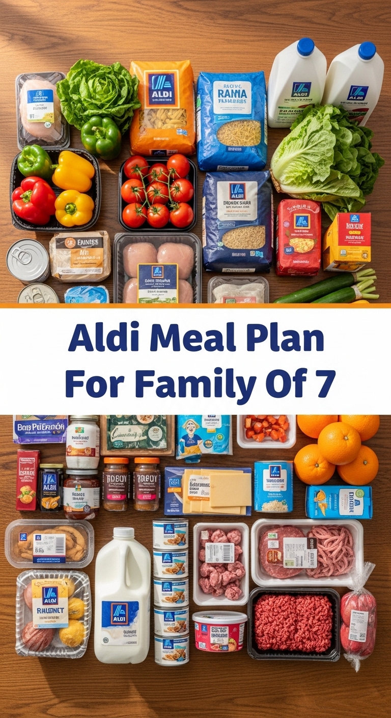 Aldi Meal Plan For Family Of 7