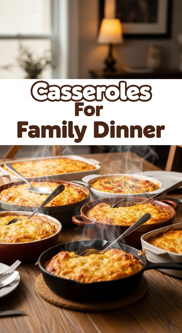 Casseroles For Family Dinner
