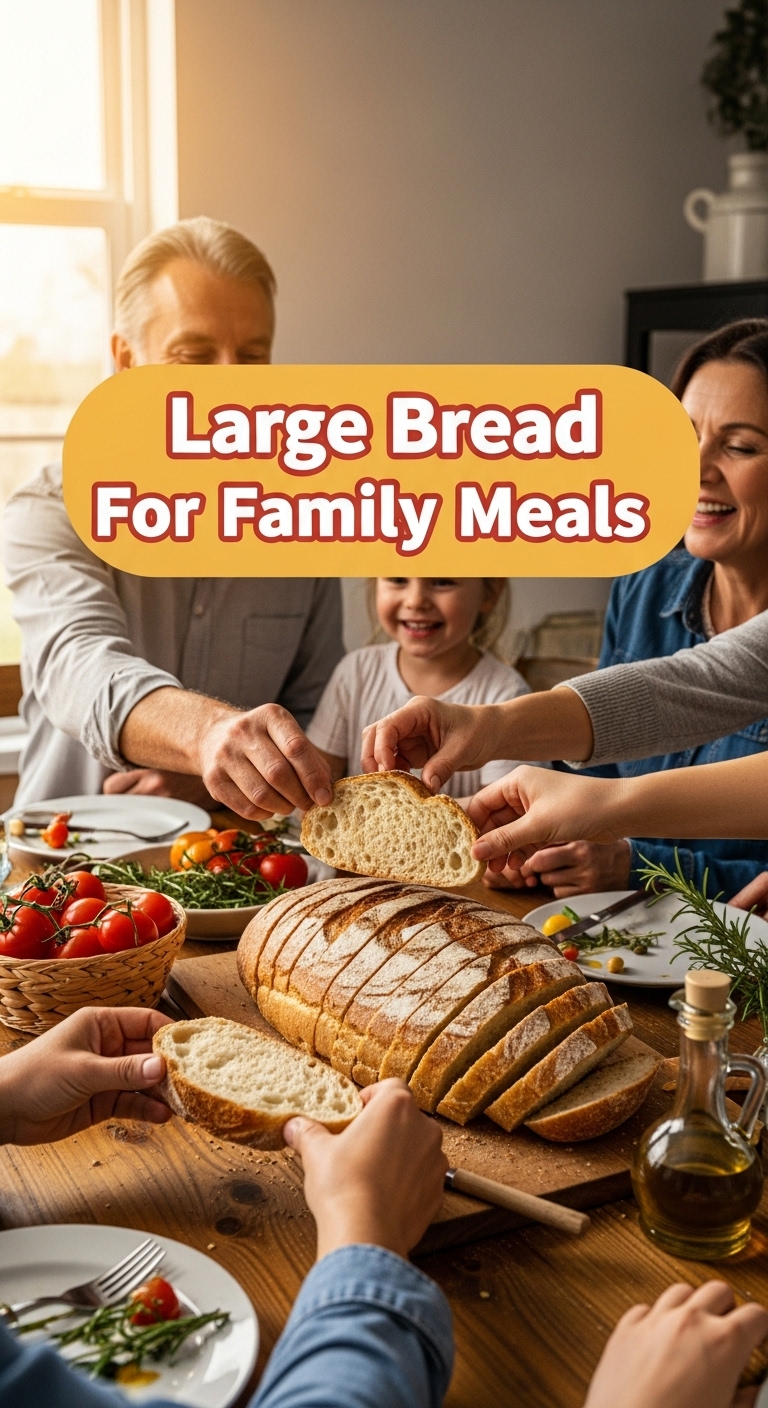 Large Bread For Family Meals