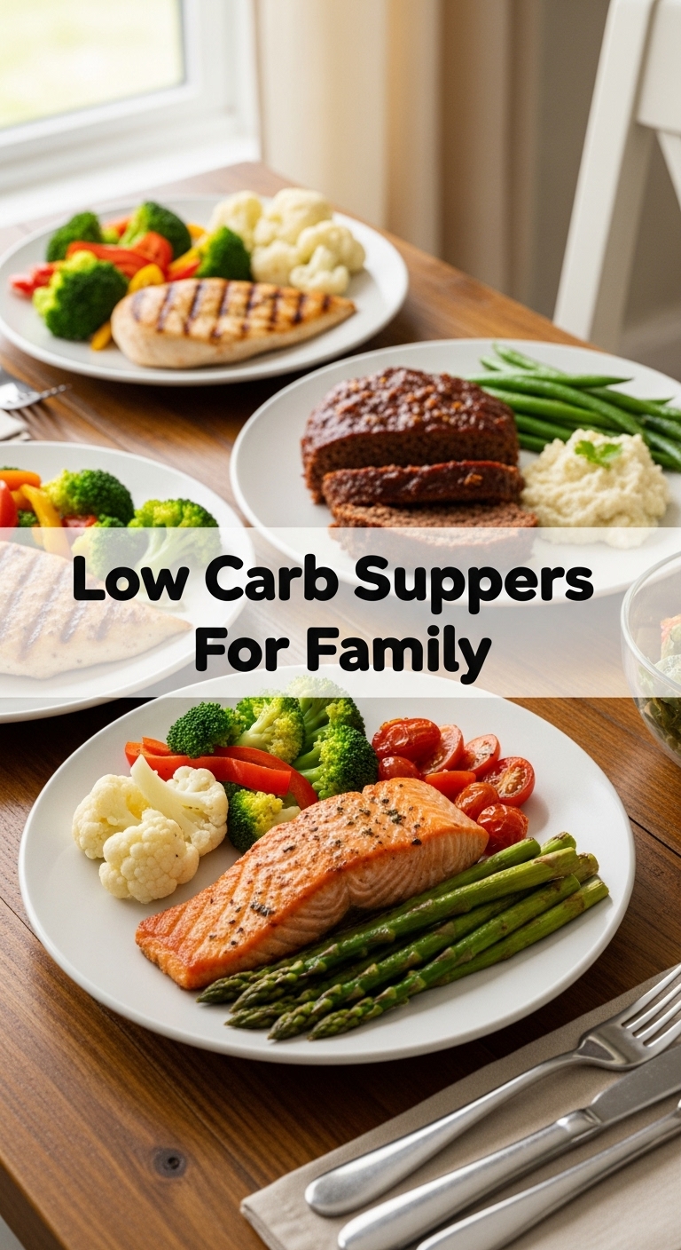 Low Carb Suppers For Family