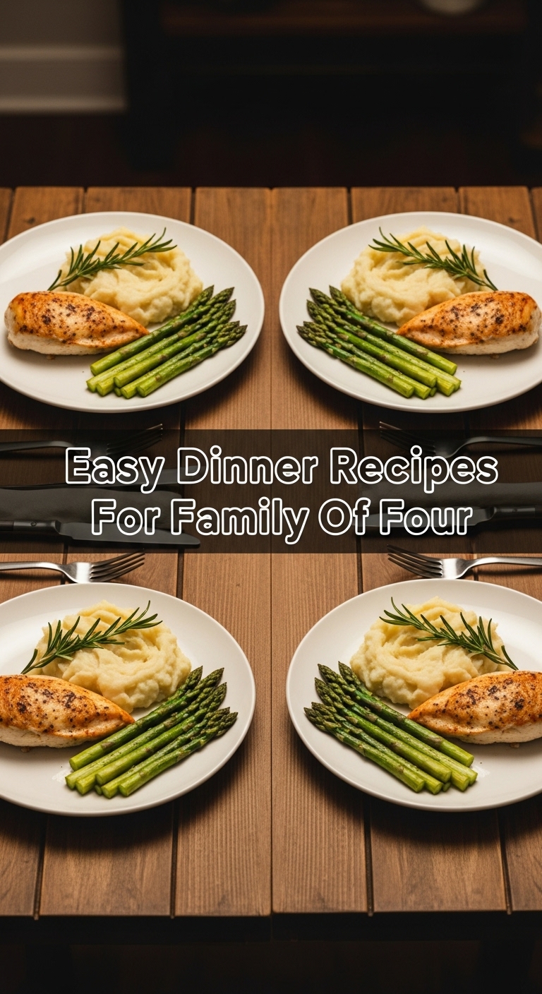 Easy Dinner Recipes For Family Of Four