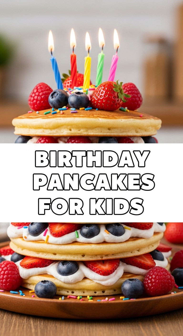 Birthday Pancakes For Kids