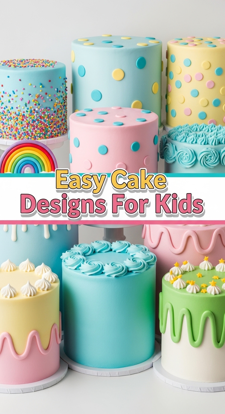 Easy Cake Designs For Kids
