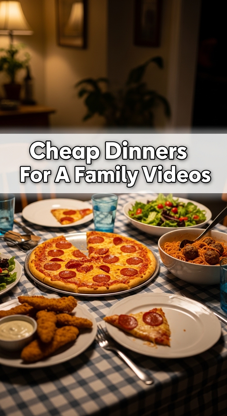 Cheap Dinners For A Family Videos