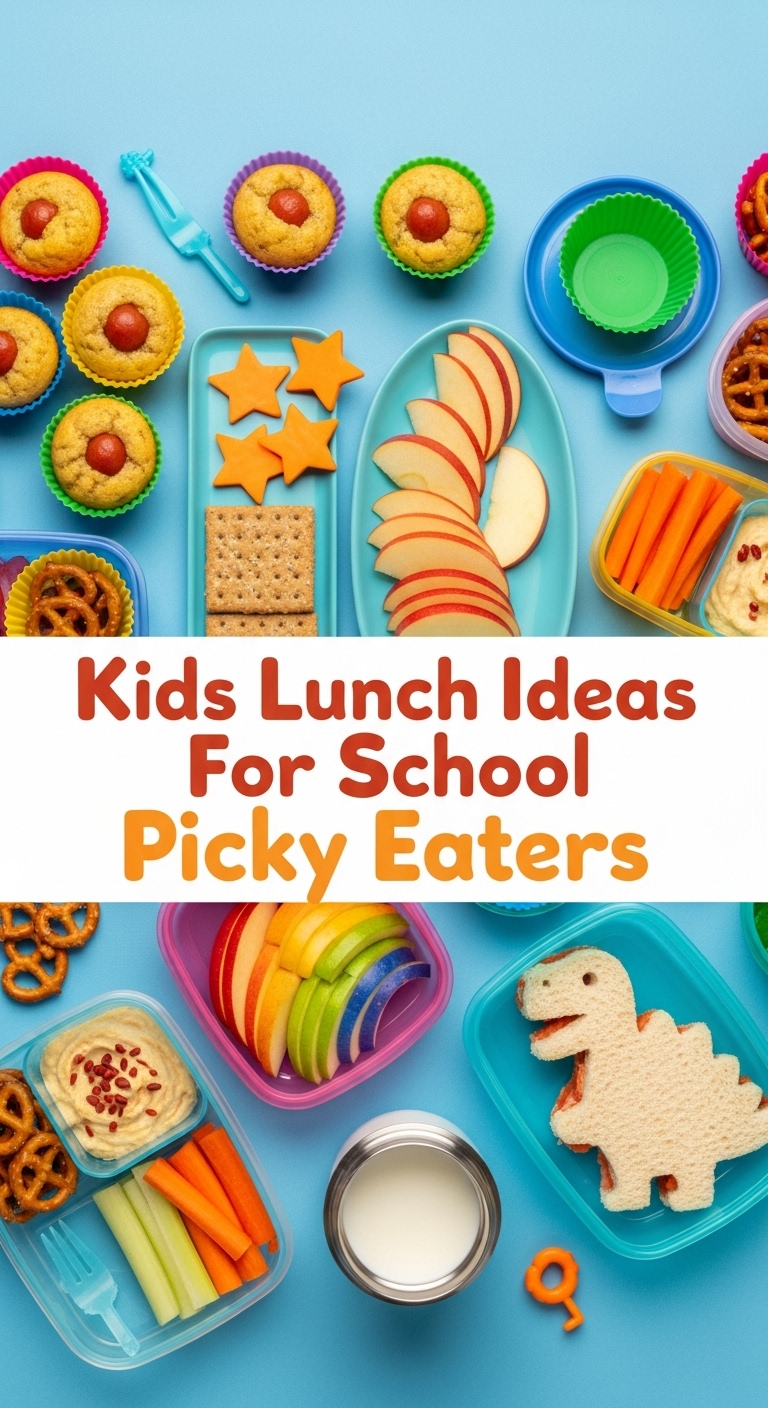 Kids Lunch Ideas For School Picky Eaters