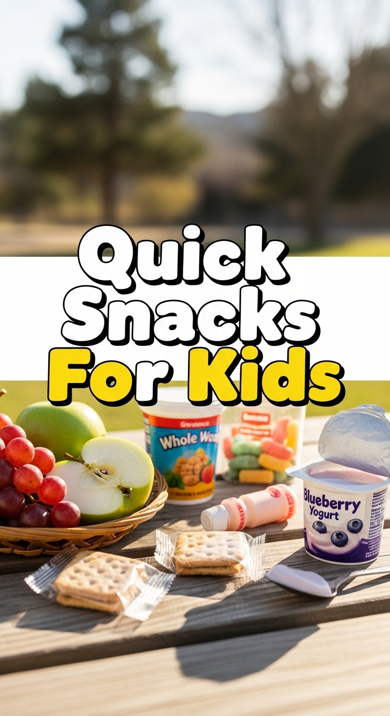 Quick Snacks For Kids