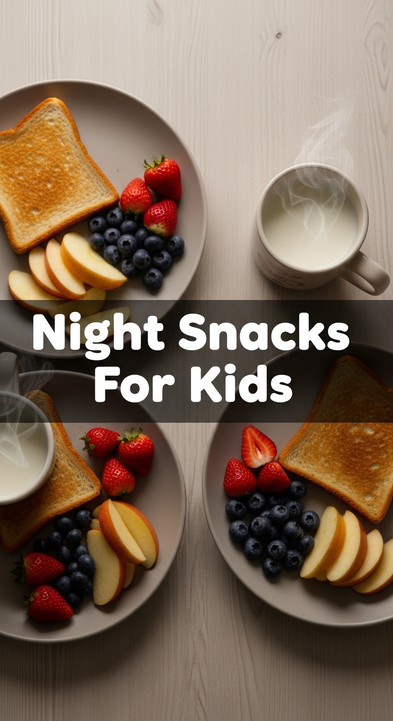 Night Snacks For Kids