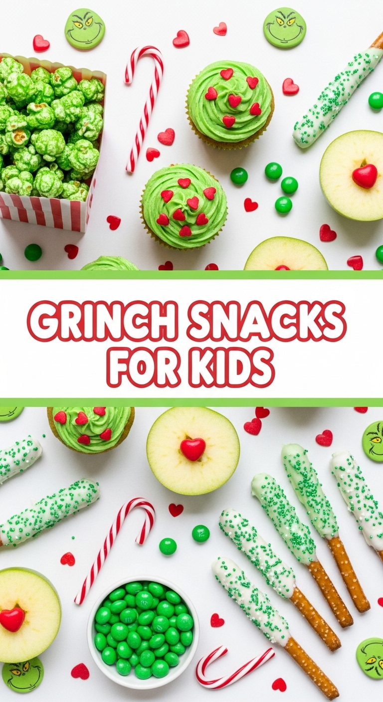 Grinch Snacks For Kids