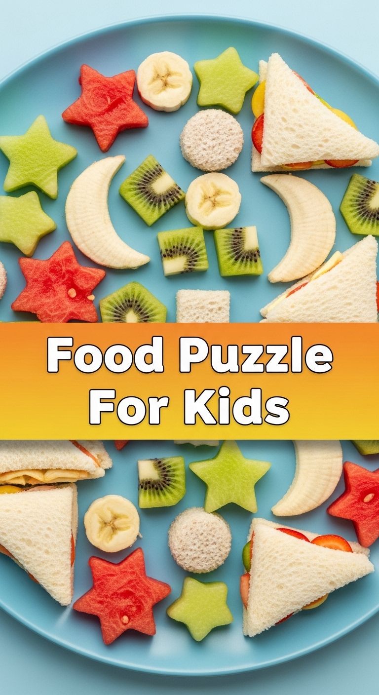Food Puzzle For Kids