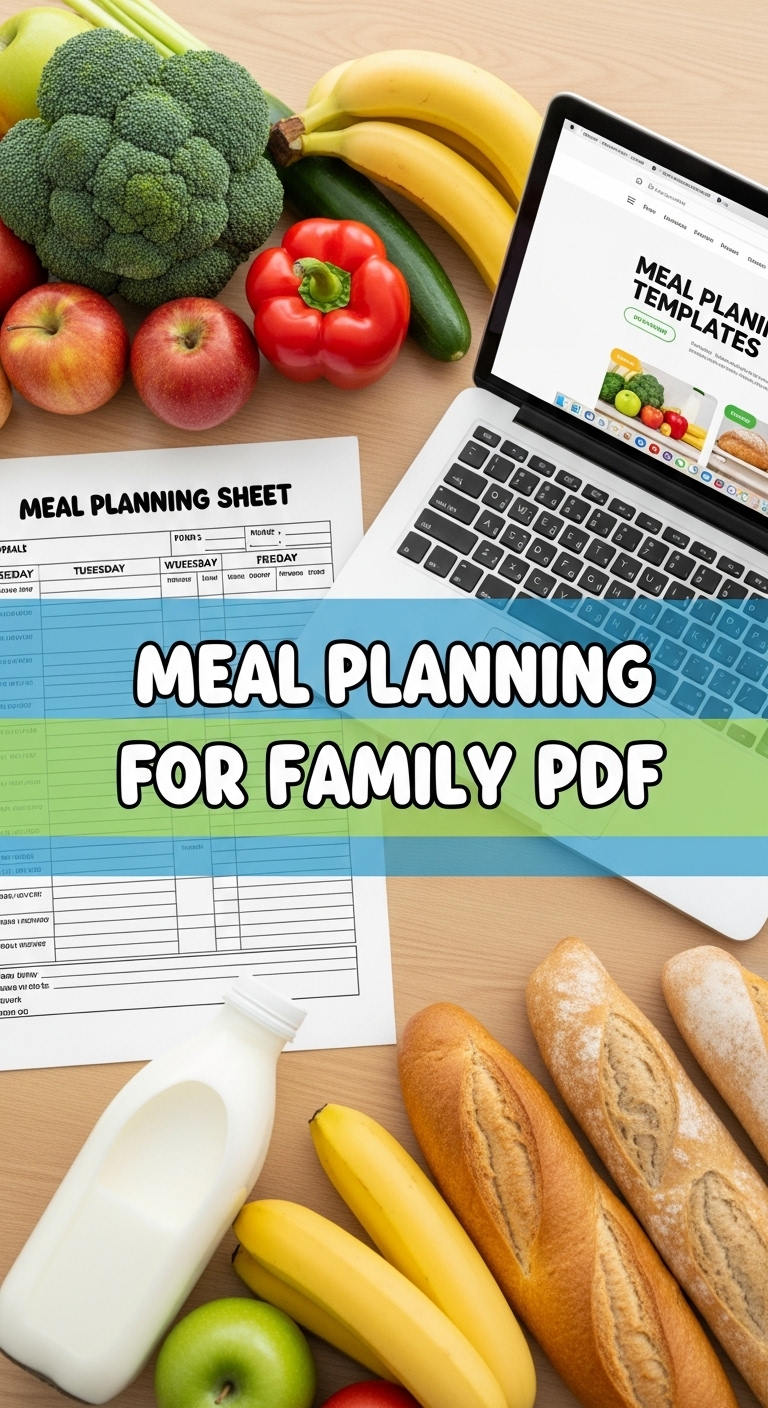 Meal Planning For Family Pdf