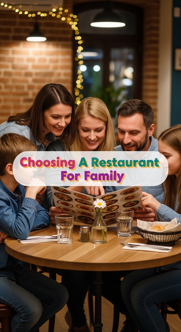 Choosing A Restaurant For Family
