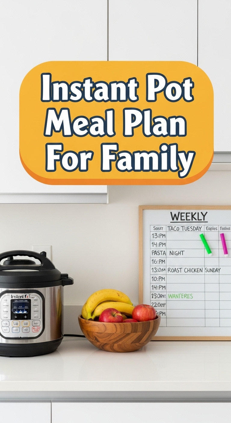 Instant Pot Meal Plan For Family