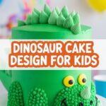 Dinosaur Cake Design For Kids