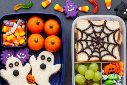 Halloween Theme Lunch For Kids